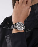 Guess Duchess Quartz Silver Dial Silver Steel Strap Watch For Women - GW0558L1 Buy Now By Guess