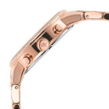 Michael Kors Ritz Chronograph Rose Gold Dial Rose Gold Steel Strap Watch For Women - MK7223 Buy Now By Michael Kors