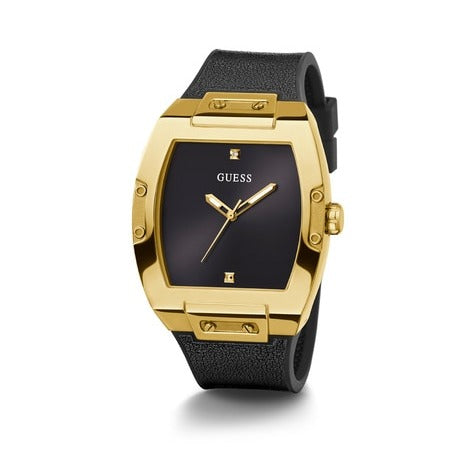 Guess Phoenix Black Dial Black Rubber Strap Watch for Men - GW0386G3 Buy Now By Guess