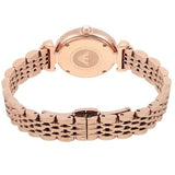 Emporio Armani Gianni T-Bar Mother of Pearl Dial Rose Gold Steel Strap Watch For Women - AR11316 Buy Now By Emporio Armani