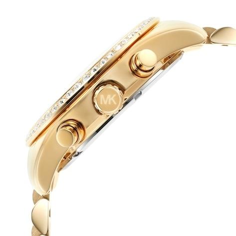 Michael Kors Lexington Mother of Pearl White Dial Gold Steel Strap Watch For Women - MK7241 Buy Now By Michael Kors
