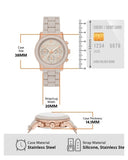 Michael Kors Runway Chronograph Grey Dial Grey Silicone Strap Watch For Women - MK7386 Buy Now By Michael Kors