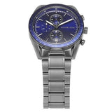 Michael Kors Accelerator Chronograph Blue Dial Grey Steel Strap Watch For Men - MK9111 Buy Now By Michael Kors