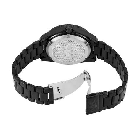 Michael Kors Maritime Three Hand Black Dial Black Steel Strap Watch for Men - MK9181 Buy Now By Michael Kors