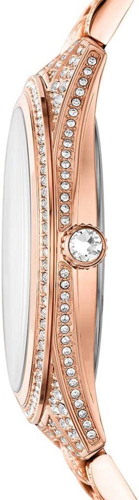 Michael Kors Lauryn Crystals Rose Gold Dial Rose Gold Steel Strap Watch For Women - MK3931 Buy Now By Michael Kors