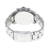 Fossil Pilot 54 Chronograph Navy Blue Dial Silver Steel Strap Watch for Men - FS5203 Buy Now By Fossil