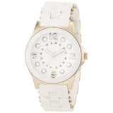 Marc Jacobs Pelly White Dial White Silicone Strap Watch for Women - MBM2526 Buy Now By Marc Jacobs