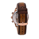 Maserati Ricordo Chronograph Silver Dial Brown Leather Strap Watch For Men - R8871633002 Buy Now By Maserati