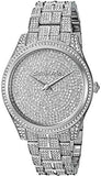 Michael Kors Lauryn Analog Crystals Silver Dial Silver Steel Strap Watch For Women - MK3717 Buy Now By Michael Kors
