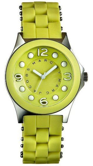 Marc Jacobs Dress Green Dial Green Silicone Strap Watch for Women - MBM2513 Buy Now By Marc Jacobs