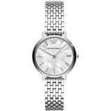 Emporio Armani Mother of Pearl Dial Silver Steel Strap Watch For Women - AR11112 Buy Now By Emporio Armani