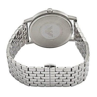 Emporio Armani Kappa Quartz Grey Dial Silver Mesh Bracelet Watch For Men - AR11068 Buy Now By Emporio Armani