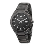 Maserati Stile Quartz Black Dial Black Steel Strap Watch For Men - R8853142001 Buy Now By Maserati