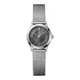Calvin Klein Minimal Grey Dial Silver Mesh Bracelet Watch for Men - K3M51154 Buy Now By Calvin Klein