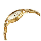 Calvin Klein Dainty White Dial Gold Steel Strap Watch for Women - K7L23546 Buy Now By Calvin Klein