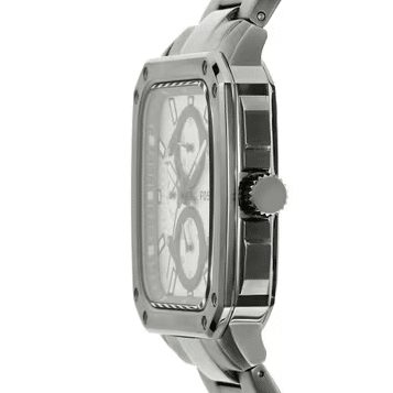 Fossil Inscription Multifunction Silver Dial Grey Steel Strap Watch for Men - BQ2657 Buy Now By Fossil