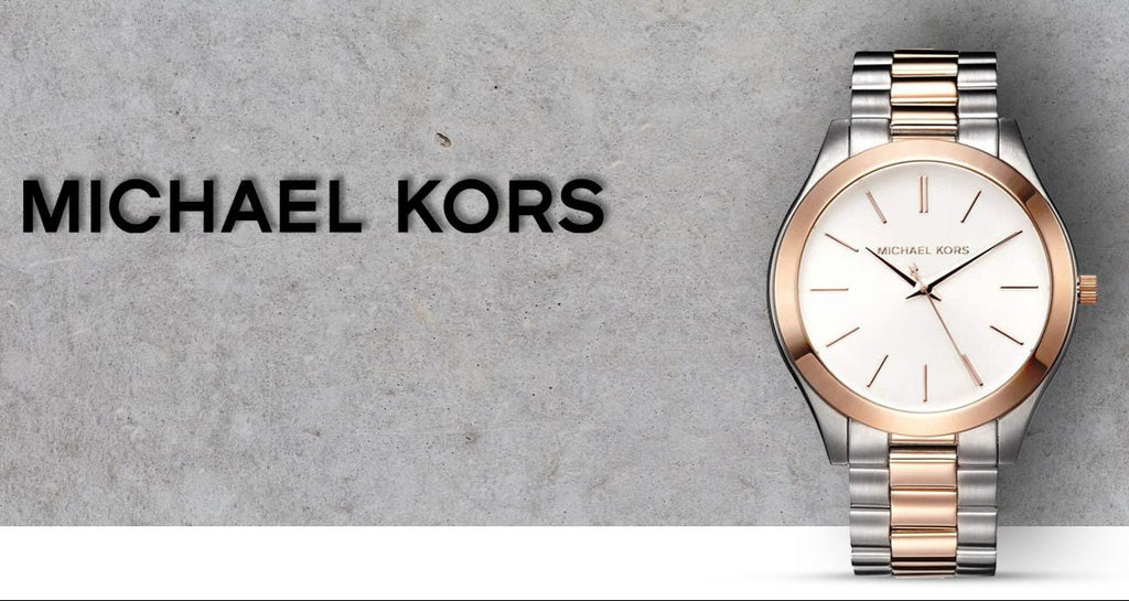Michael Kors Slim Runway White Dial Two Tone Steel Strap Watch for Women - MK3204 Buy Now By Michael Kors