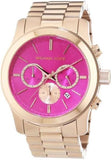 Michael Kors Runway Pink Dial Rose Gold Steel Strap Watch for Women - MK5931 Buy Now By Michael Kors