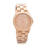 Marc Jacobs Baby Dave Rose Gold Dial Rose Gold Steel Strap Watch for Women - MBM3235 Buy Now By Marc Jacobs