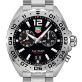 Tag Heuer Formula 1 Black Dial Silver Steel Strap Watch for Men - WAZ111A.BA0875 Buy Now By Tag Heuer