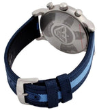 Emporio Armani Luigi Chronograph Quartz Blue Dial Blue Nylon Strap Watch For Men - AR1949 Buy Now By Emporio Armani