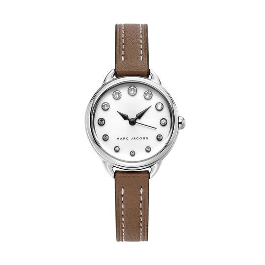 Marc Jacobs Betty White Dial Brown Leather Strap Watch for Women - MJ1480 Buy Now By Marc Jacobs