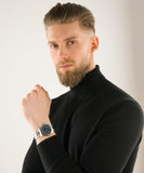 Michael Kors Everest Three-Hand Blue Dial Silver Steel Strap Watch For Men - MK9079 Buy Now By Michael Kors