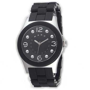 Marc Jacobs Pelly Black Dial Black Silicone Strap Watch for Women - MBM2541 Buy Now By Marc Jacobs
