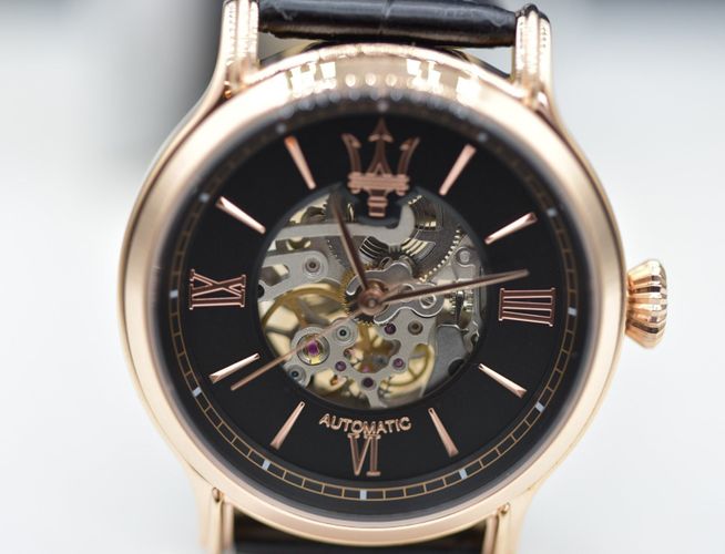 Maserati Epoca Automatic Skeleton Mechanical Black Watch For Men - R8821118001 Buy Now By Maserati