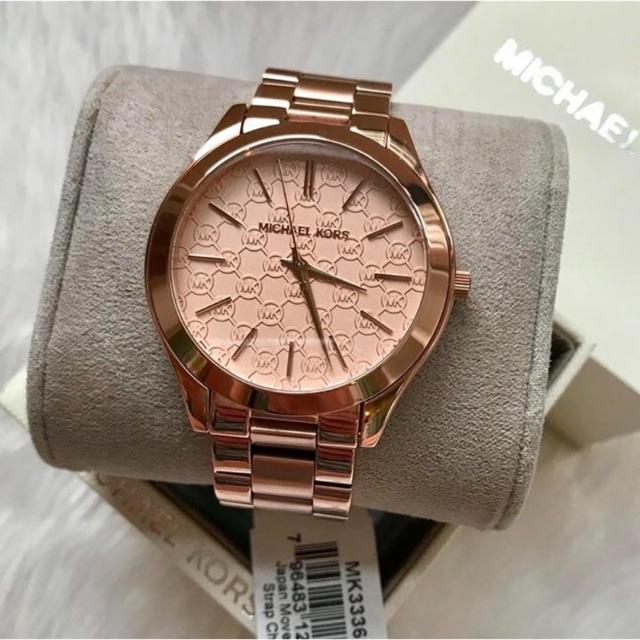 Michael Kors Runway Rose Gold Dial Rose Gold Steel Strap Watch for Women - MK3336 Buy Now By Michael Kors