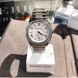 Michael Kors Bryn Quartz Silver Dial Silver Steel Strap Watch For Women - MK6133 Buy Now By Michael Kors