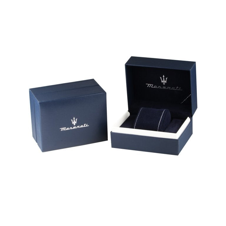 Maserati Traguardo Chronograph Blue Dial Black Silicone Strap Watch For Men - R8871612046 Buy Now By Maserati