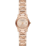 Burberry The City Rose Gold Dial Rose Gold Steel Strap Watch for Women - BU9235 Buy Now By Burberry