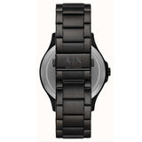 Armani Exchange Hampton Chronograph Black Dial Black Steel Strap Watch For Men - AX2150 Buy Now By Armani Exchange