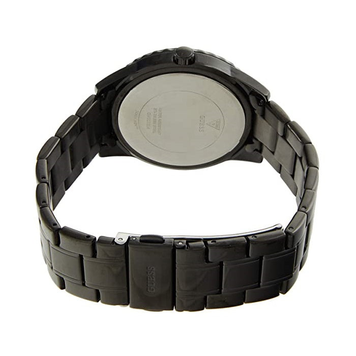 Guess Sparkler Diamonds Black Dial Black Steel Strap Watch for Women - GW0111L4 Buy Now By Guess