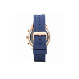 Guess Caliber Chronograph White Dial Blue Silicone Strap Watch for Men - W0864G5 Buy Now By Guess
