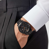 Versace Univers Quartz Black Dial Black Steel Strap Watch for Men - VEBK00618 Buy Now By Versace