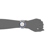 Guess Athena White Dial White Dial Blue Rubber Strap Watch For Women - GW0030L5 Buy Now By Guess