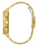 Guess Edge Chronograph Black Dial Gold Steel Strap Watch For Men - GW0539G2 Buy Now By Guess