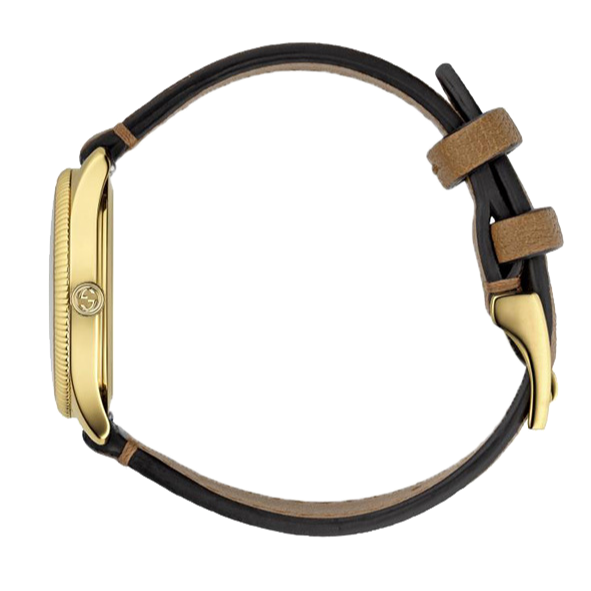 Gucci G Timeless Quartz Silver Dial Brown Leather Strap Watch For Women - YA1265022 Buy Now By Gucci