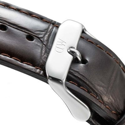 Daniel Wellington Classic York Black Dial Brown Leather Strap Watch For Men - DW00100134 Buy Now By Daniel Wellington