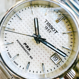 Tissot PRX Powermatic 80 White Dial Silver Steel Strap Watch for Men - T137.207.11.111.00 Buy Now By Tissot