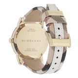 Burberry The City White Dial White Leather Strap Watch for Women - BU9110 Buy Now By Burberry