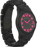 Marc Jacobs Pelly Black Dial Black Silicone Strap Watch for Women - MBM2517 Buy Now By Marc Jacobs