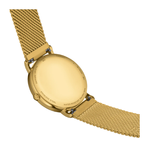Tissot Everytime Lady Gold Dial Gold Mesh Bracelet Watch for Women - T143.210.33.021.00 Buy Now By Tissot