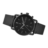 Fossil Commuter Black Dial Black Leather Strap Watch for for Men - FS5504 Buy Now By Fossil