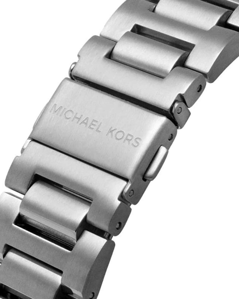 Michael Kors Brecken Chronograph Green Dial Silver Steel Strap Watch For Men - MK8984 Buy Now By Michael Kors