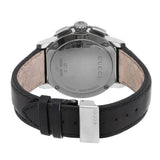 Gucci G Chrono Black Dial Black Leather Strap Watch For Men - YA101205 Buy Now By Gucci