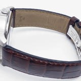 Tissot Automatics III Steel White Dial Brown Leather Strap Watch For Men - T065.430.16.031.00 Buy Now By Tissot