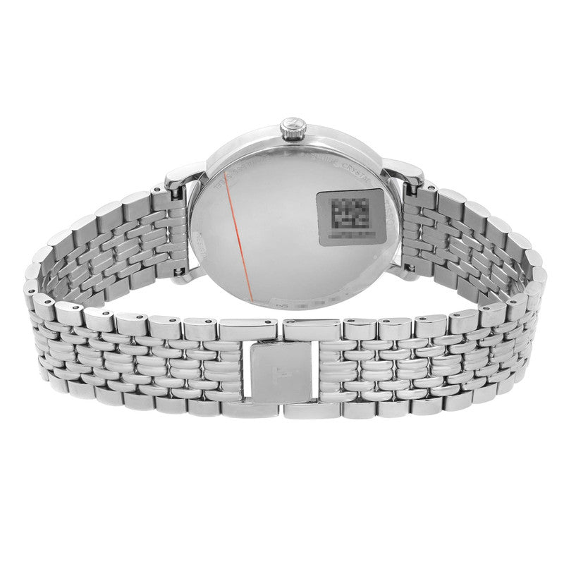 Tissot Everytime Large Black Dial Silver Mesh Bracelet Watch For Men - T109.610.11.077.00 Buy Now By Tissot